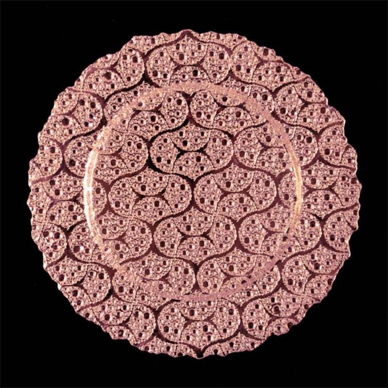Wholesale Glass Charger Plate PZ-049 - Image 3